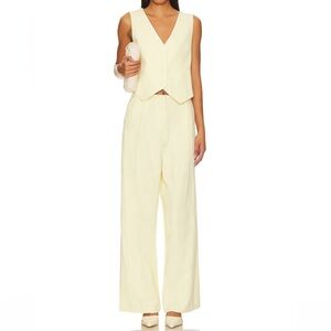 Lioness Leo Pant in Butter Yellow